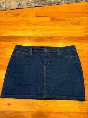 Joe's Jeans Dark Blue Denim Mini Skirt